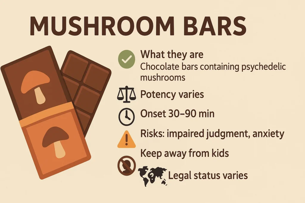 can mushroom chocolate trigger psychosis