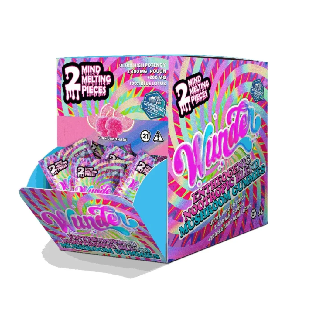 wunder entheogenic mushroom gummies