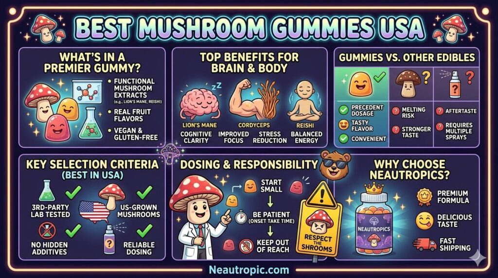 best mushroom gummies USA