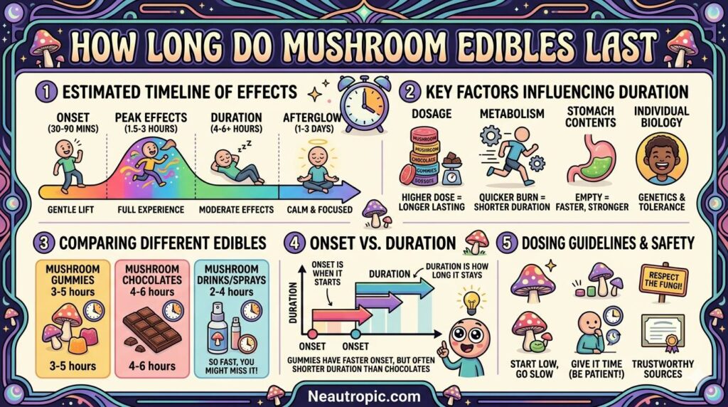 how long do mushroom edibles last